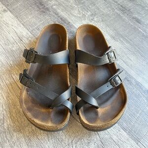 Birkenstock Brown Leather Sandals